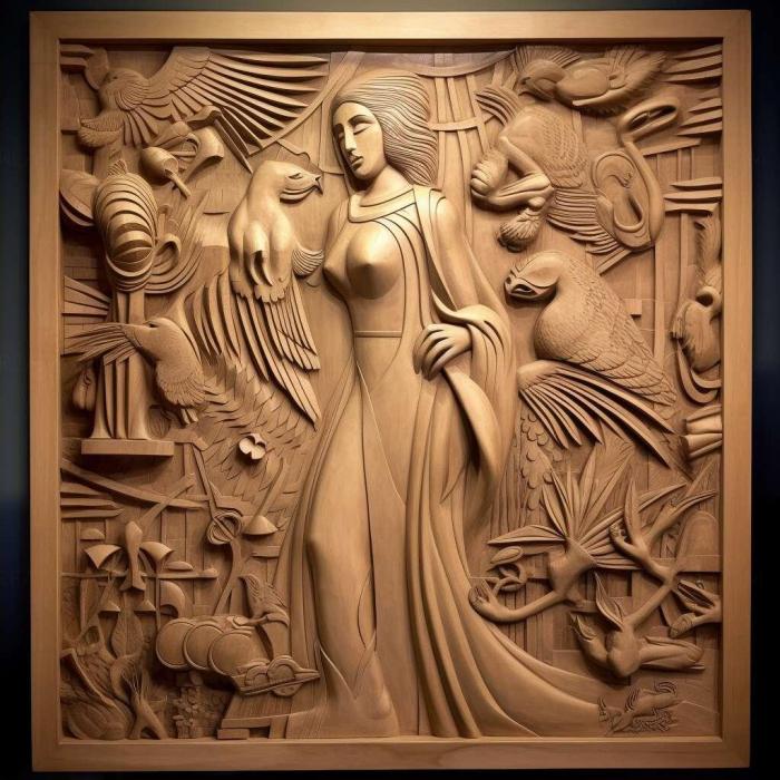 نموذج ثلاثي الأبعاد لآلة CNC 3D Art 